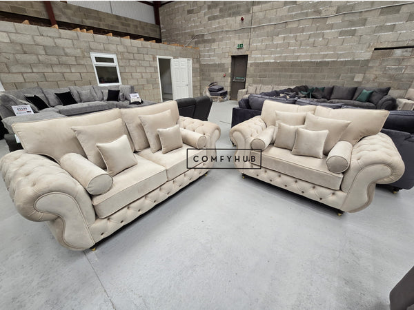 Rio Chesterfield Sofa Set -