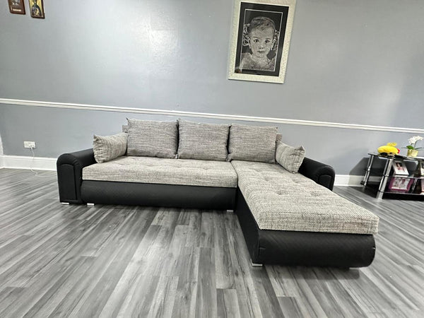 Light grey universal sofa bed
