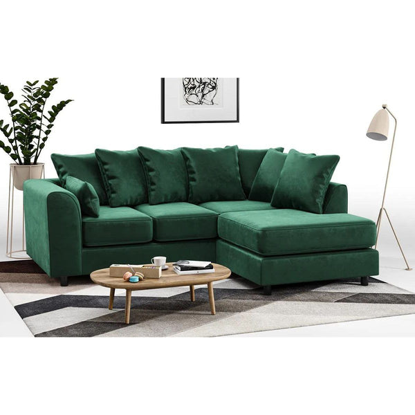Plush Velvet Sofa – All Colours, Washable Cushions, 2-Year Warranty