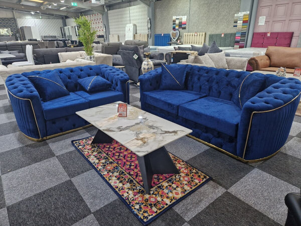 Ambassador Chesterfield Sofa - 3+2