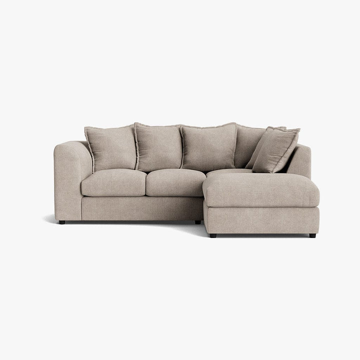 Clapham Luxe Chenille Right Corner Sofa - Summer Linen